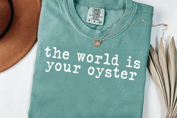 Download The World is Your Oyster PNG Digital - Oyster Collection