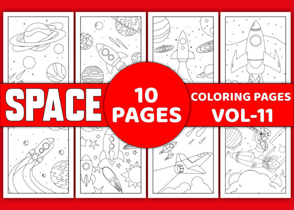 Download Space Coloring Pages Vol-11 - Coloring Collection