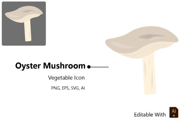 Download Vegetable Icon - Oyster Mushroom - Oyster Collection