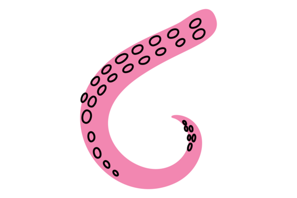 Download Octopus Pink Tentacle. Cute Part Mollusk - Mollusk Collection