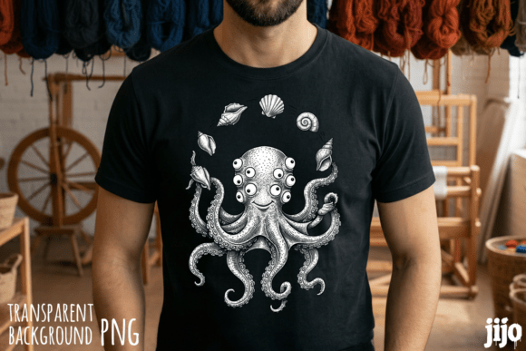 Download Octopus Sea Mollusk Nautical PNG - Mollusk Collection